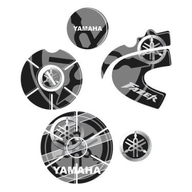 Imagem de Adesivo Protetor Tank Pad Resinado 250 Compatível com Moto - Cromo Sig