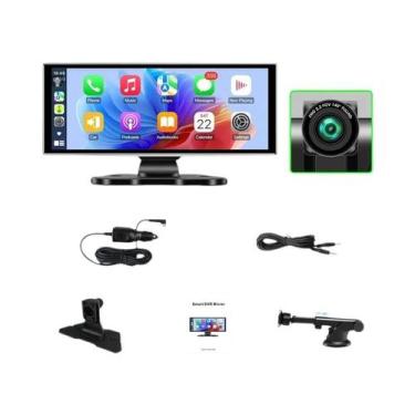 Imagem de Câmera Veicular 4K Com Tela De 11,26'' Carplay Android Auto Câmera De 