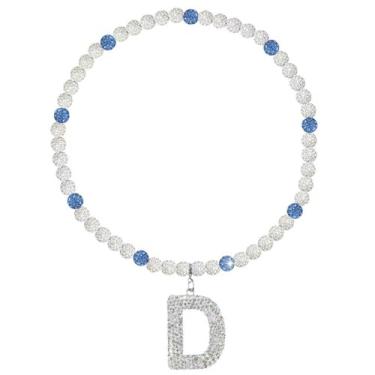 Imagem de Colar de coleção de gelo de beisebol com letras brilhantes, acessórios de beisebol com strass cintilante, para homens, meninos, coleção de diamantes brilhantes e gelo, presentes para amantes de times