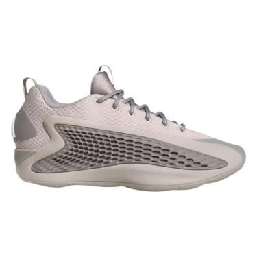 Imagem de Adidas Tênis de basquete Preloved Anthony Edwards 1 Lime/Preto de cano baixo por Adidas, Cinza metálico, 41