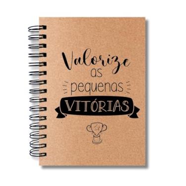 Imagem de Caderno Sem Pautas Capa Dura 100 Fls 200 Pág A5 Vitórias
