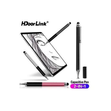 Imagem de Caneta Stylus com ponteiro duplo e toque para tablet e smartphone - Li