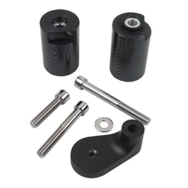 Imagem de XLYJ Para Suzuki GSXR1000 K1 2001-2002 Moldura de motocicleta Sliders Proteção contra quedas Proteção contra quedas (Cor: Carbono)