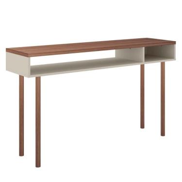 Imagem de Mesa Para Computador Escrivaninha Marrom Multi Caemmun