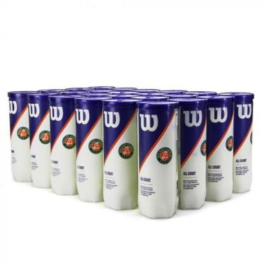 Imagem de Bola De Tênis Wilson Roland Garros All Court Cx C/24 Tubos