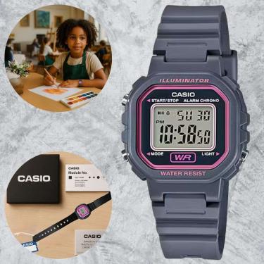 Imagem de Relógio Casio Infantil Digital Standard Cinza LA-20WH-8ADF