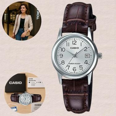 Imagem de Relógio Casio Feminino Analógico Prata LTP-V002L-7B2UDF