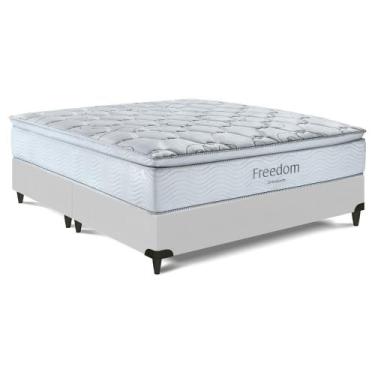 Imagem de Cama Box e Colchão Freedom - SuperKing (193x203) - Ortobom