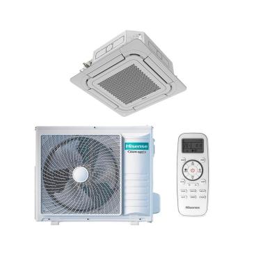 Imagem de Ar Condicionado Inverter Hisense Cassete 4 Vias 36.000 Btus Frio 220V R-32