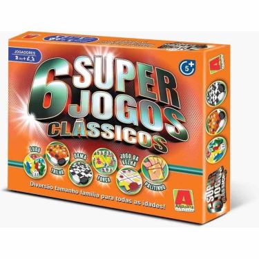 Imagem de Jogo 6 Super Jogos Clássicos - 6 Jogos - Algazarra