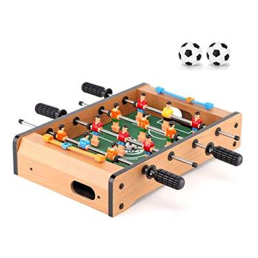 Imagem de VejiA Jogo de mesa de pebolim de mesa de pebolim tamanho padrão, diversão, futebol de mesa multipessoas, adultos, famílias - jogos de pebolim recreativos, salas de jogos, fliperama, noite em família