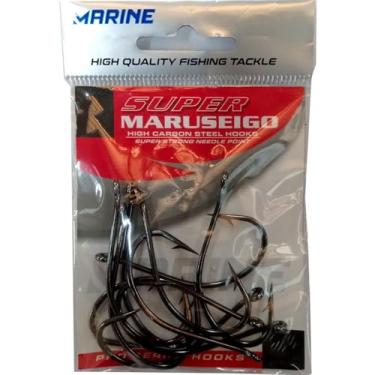 Imagem de Anzol Super Maruseigo Black Nickel N° 30, Pacote com 10