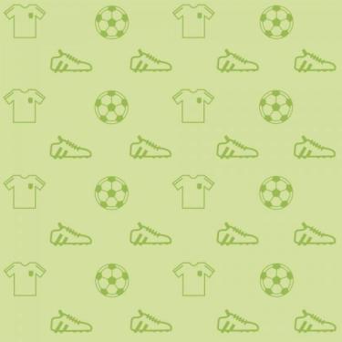 Imagem de Papel De Parede Infantil Futebol E Chuteira