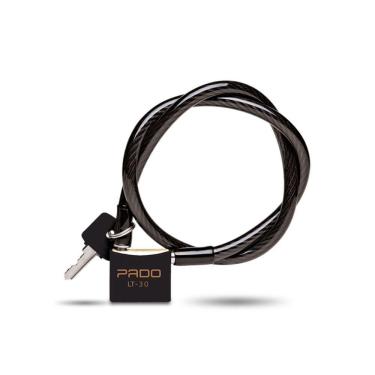 Imagem de Cadeado Bicicleta Sm Lt-30-600mm Preto - Pado