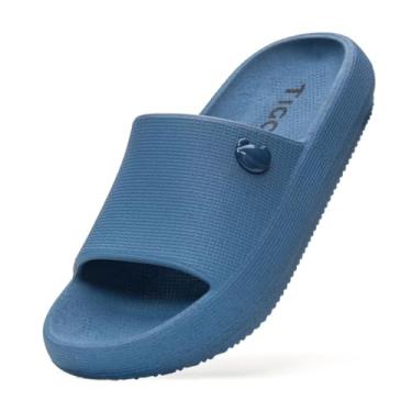 Imagem de Chinelo Nuvem Infantil Masculino Tigor T. Tigre Menino Macio Leve Azul (Azul, Padrão, BR, Criança de 4 a 8 anos, Faixa Numérico, 31, 32)