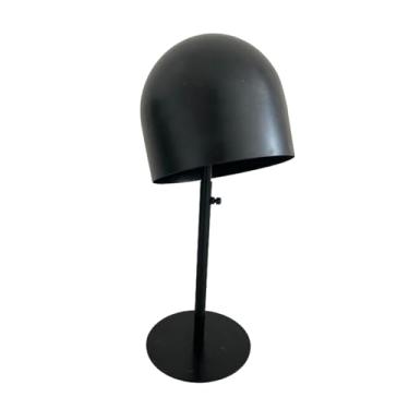 Imagem de Zialofi Expositor de chapéus portátil para mesa, decoração, armazenamento de chapéus, perucas, modelo de cabeça para salão de beleza