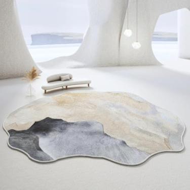 Imagem de Tapete de decoração de quarto de luxo, carpete grande para sala de estar, lavável, macio, antiderrapante (200x250 cm/A)