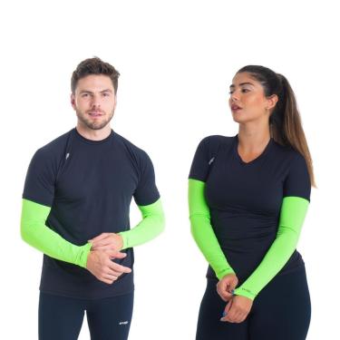 Imagem de Par Manguito Nobrand Proteção Solar UV50 Com Dedo Manga-Unissex