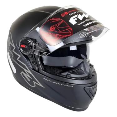 Imagem de Capacete Gtx Classic Preto Fosco - Fw3 - (T) - 56