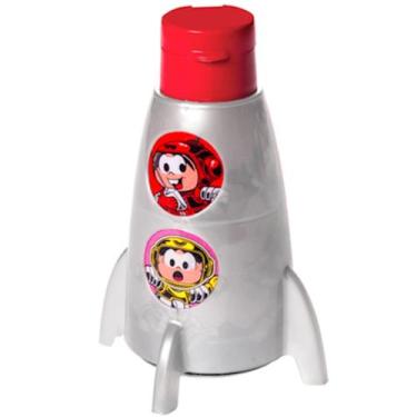 Imagem de Garrafa Infantil Foguete Turma da Mônica para Suco e Refrigerante - Pl