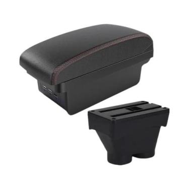 Imagem de Caixa De Apoio Para Braço Peugeot 208 Acessório De Carro Detalhes Inte