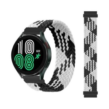 Imagem de Pulseira Trançada Solo Loop Para Samsung Galaxy Watch 40mm 42mm 44mm 4