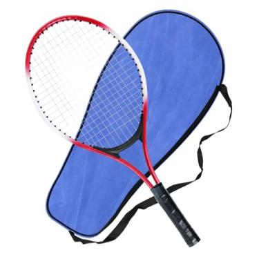 Imagem de Lljsszr Raquete de Tênis para Iniciantes, Esporte, Treino Individual, Leve, Prática, Raquete de Tênis Infantil para Meninas E Meninos No Verão, Vermelho