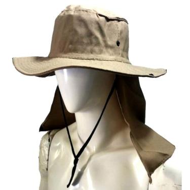 Imagem de Chapéu Australiano Com Proteção De Nuca Cor Camuflado Exército