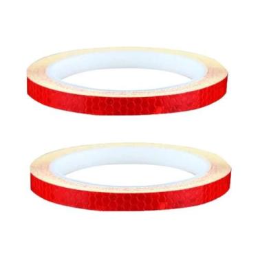 Imagem de Fita Refletiva De 8M Para Carros, Caminhões E Motocicletas, Adesivo De