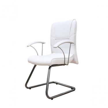 Imagem de Cadeira Diretor Ergonômica Base Fixa Linha Vivara Branco