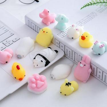 Imagem de Bichinhos Squishy Mochi Brinquedo Anti Stress Silicone