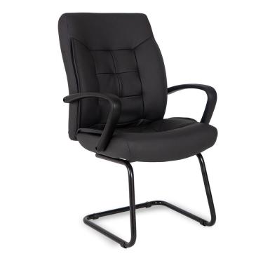 Imagem de Cadeira para Sala De Reunião De Escritório Gênova Preto