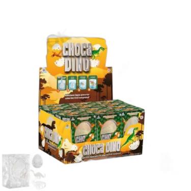 Imagem de Genérico, Kit 50 Unidades Dino Ovo Surpresa Brinquedos Dinossauro Cresce Na Agua Sortido 8 Cm