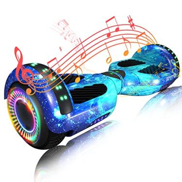 Imagem de SIMATE 6.5 Hoverboard with Bluetooth & LED Lights, Self Balancing Hover Boards for Kids & Adults & Girls & Boys, for all ages