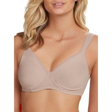 Imagem de Sutiã com aro e bojo w triumph shape control 24814 taça c, Bege, 44