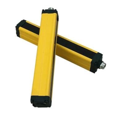 Imagem de Interruptor de sensor de cortina de luz, dispositivo de segurança de grade de luz de segurança, equipamento de automação, remetente infravermelho DC 24V, PNP, 12 feixes, (digitalização máxima 3,5