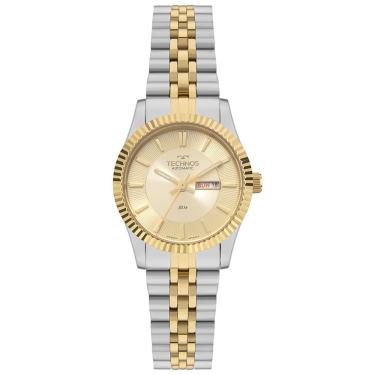 Imagem de Relógio Technos Feminino Automatico Bicolor - 6t51ab/1x