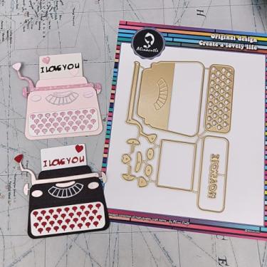 Imagem de Alinacutle 1 peça de matriz de corte de metal para fazer cartões feitos à mão, álbum de recortes, presente de papel, decoração de férias, modelo feito à mão - alinacutle (corte de matriz de máquina de