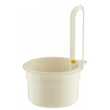 Imagem de Cesta Filtro Suspensa Para Pia Com Drenagem Rápida Adequado Para Cozinhas E Banheiros (Branco)