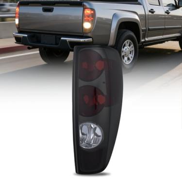 Imagem de Nilight Conjunto de lanterna traseira compatível com Chevy Colorado GMC Canyon 2004 2005 2006 2008 2009 2010 2011 2012 Chevy Colorado GMC Canyon 2006-2008 Isuzu Lâmpada traseira estilo original lente