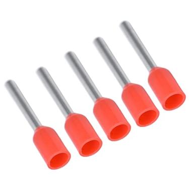Imagem de Generic Kit de Terminais de Crimpagem de Pino Isolado 12 AWG, Conjunto de Conectores de Isolamento Térmico de 1000 Unidades para Equipamentos Elétricos, Virola Isolada 1000 X (E7510)