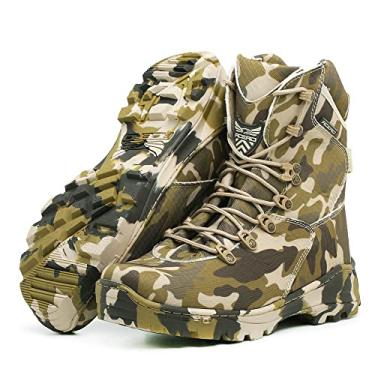 Imagem de Bota Coturno Acero Camuflada Militar Airsoft Palmilha Em Gel