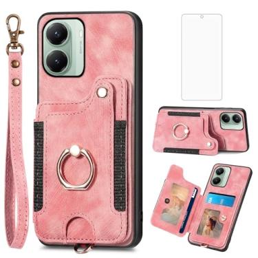Imagem de Asuwish Capa de telefone compatível com Poco X7 Pro FGDGNK US rosa