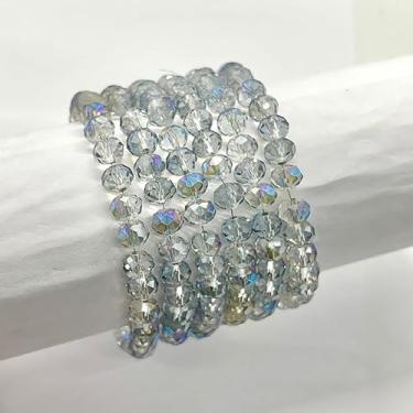 Imagem de Kit 3 Fios de Cristal Facetado 8mm para Bijuterias Contas de Vidro para Colar e Pulseira (Grafite boreal)