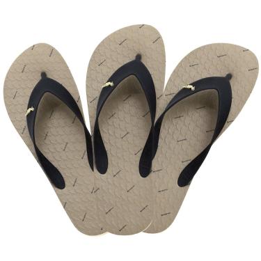 Imagem de Kit 3 Chinelos Masculino Reserva Go RSV Confortável Premium Original 750040648 Cor:;Tamanho:43-44-Masculino