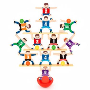 Imagem de Jogo De Tabuleiro Bonecos Equilibristas Desafio Lúdico E Educativo 24 
