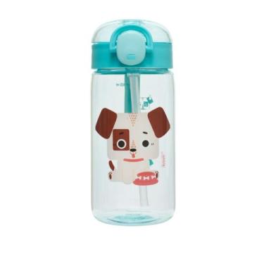 Imagem de Garrafa Infantil Tritan Com Canudo Silicone Antivazamento - Kouii, Cac