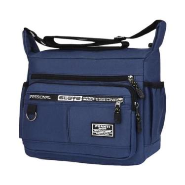 Imagem de Bolsa Mensageiro Impermeável Oxford Masculina 2024, Bolsa Transversal 