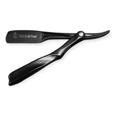 Imagem de Navalhete De Pressão Ultraleve Bsbarber Precision Preto - BS Barber