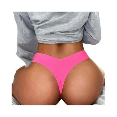 Imagem de Calcinha Sem Costura plus Size Para Mulheres, G String De Seda Gelada,